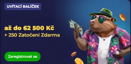 Lazybar Casino — až 62 500 Kč + 250 zatočení zdarma během prvních tří vkladů